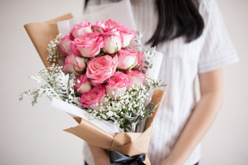 skicka blommogram med blombukett och blomleverans - Skicka Blommor Orkidé