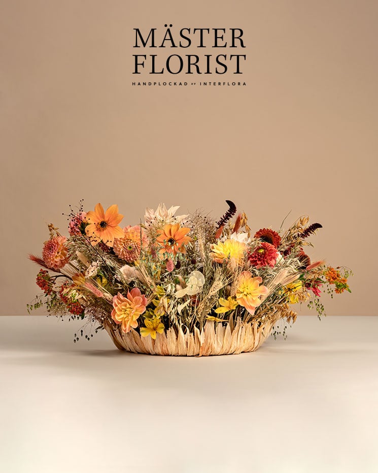 interflora skicka blommor Östhammar sagolik dekoration med blommor för att sprida en lyxig känsla
